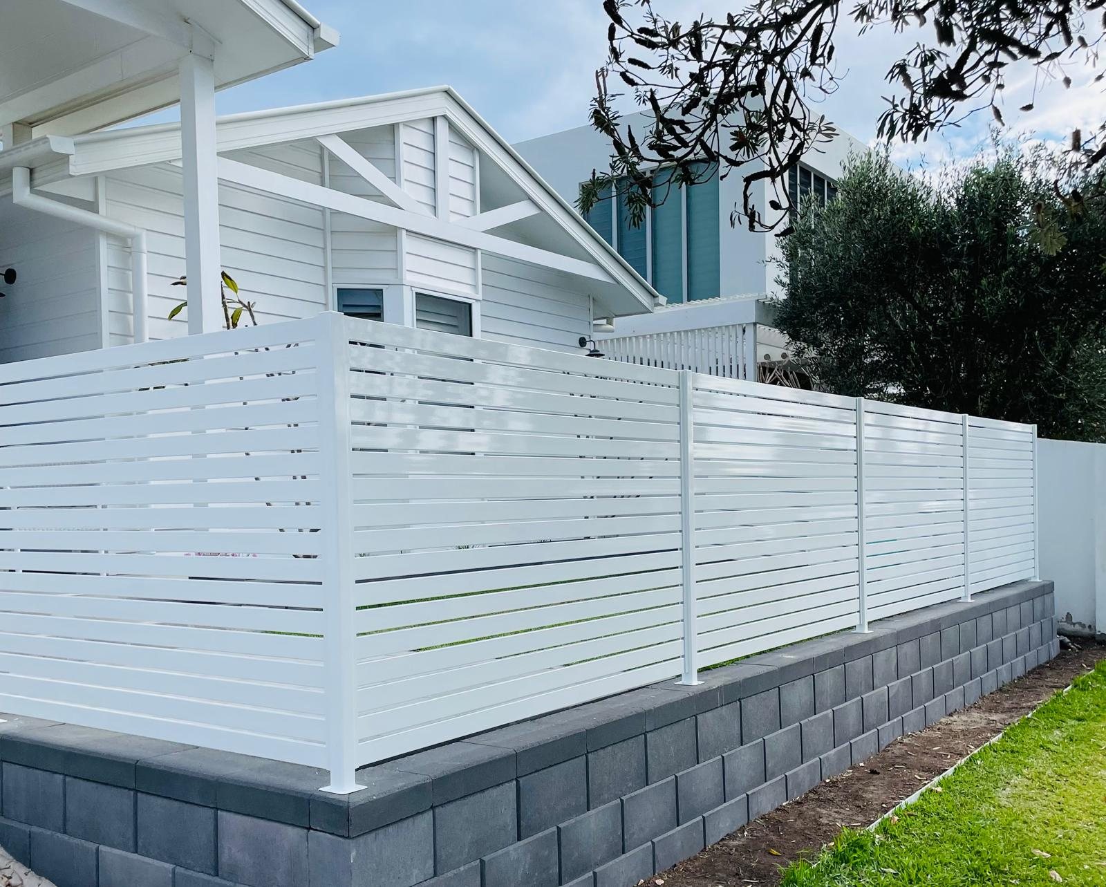 Aluminium front fence in Gold Coast, QLD - The Fencing Group