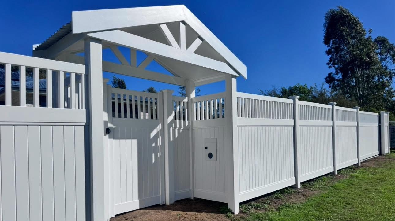 Carpenter-built gatehouse in Gold Coast, QLD - The Fencing Group